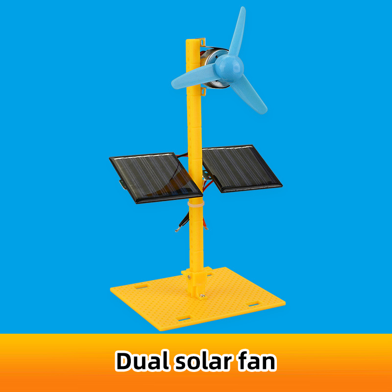 Science Nature - Modello di ventilatore elettrico solare fai-da-te