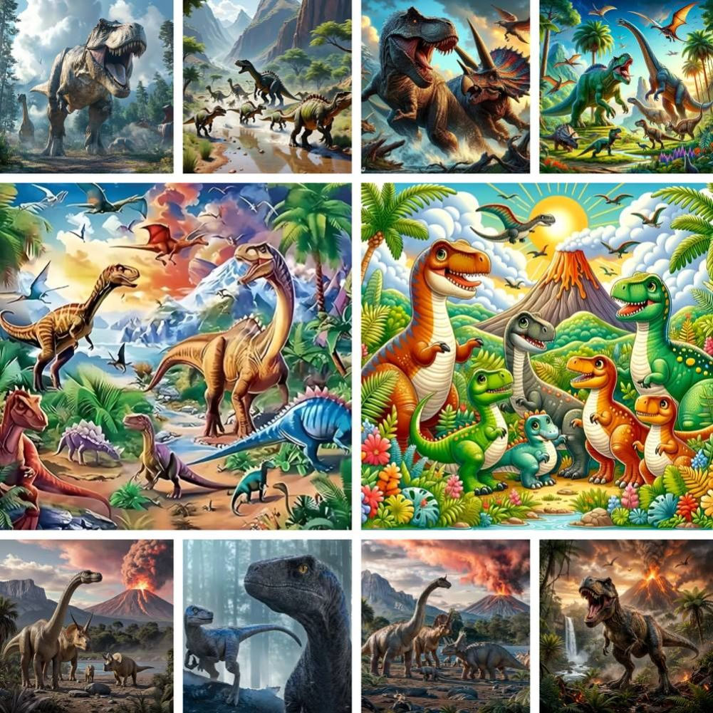Kit Pittura Diamante: Dinosaur - Volcano Kit Eruption recensione e prezzo